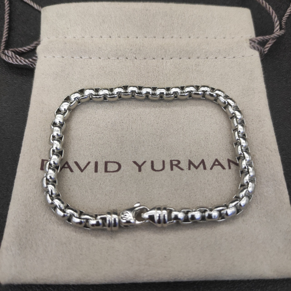 David Yurman 5mm box chain bracelet
